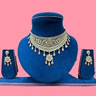 Artificial Gold Choker Necklace